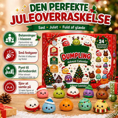 2026 Dumpling Squishy Julekalender