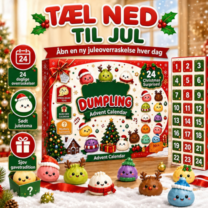 2026 Dumpling Squishy Julekalender