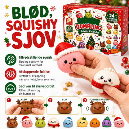 2026 Dumpling Squishy Julekalender