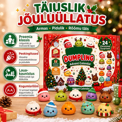 Dumpling Squishy advendikalender