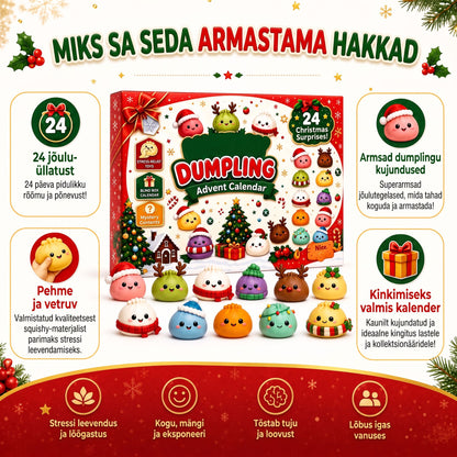 Dumpling Squishy advendikalender