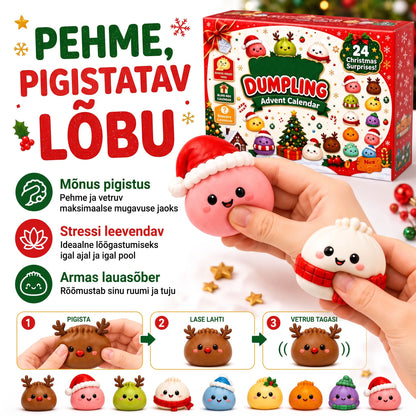 Dumpling Squishy advendikalender