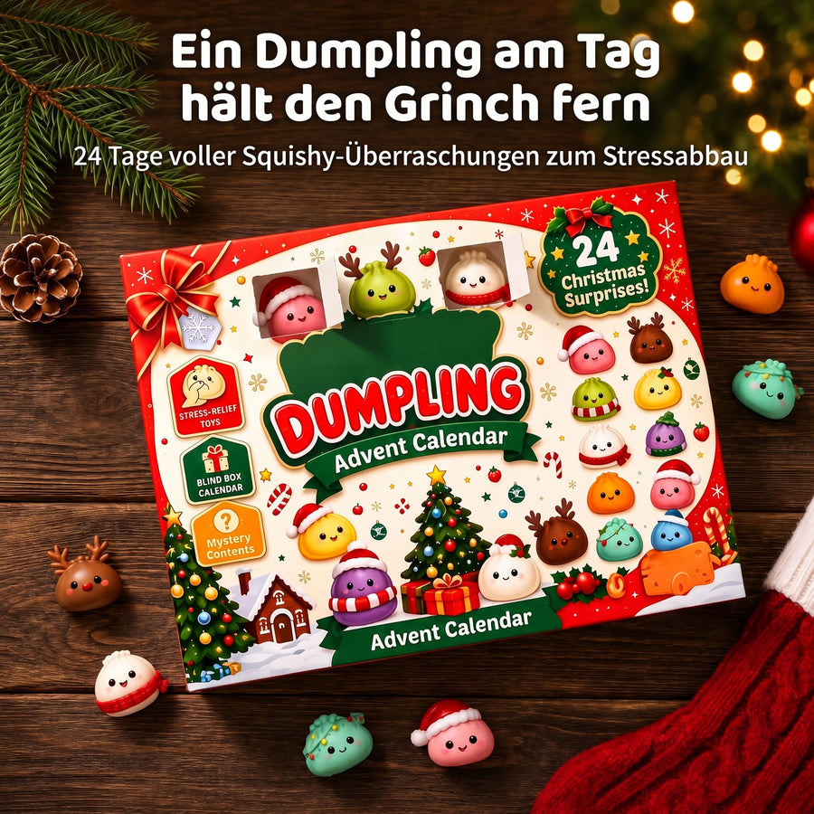 2026 Dumpling Squishy Adventskalender