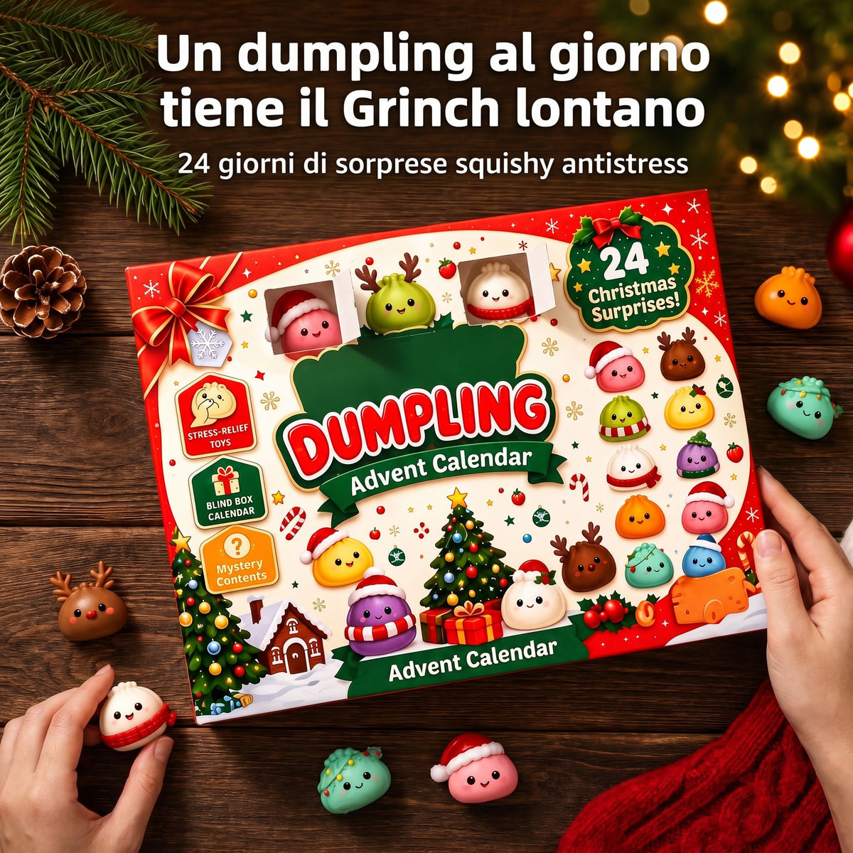 Calendario dell'Avvento Squishy Dumpling 2026