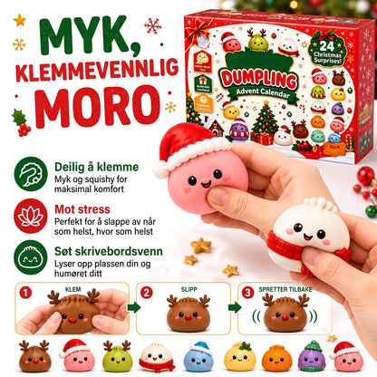 Dumpling Squishy-julekalender 2026