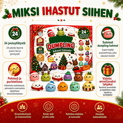 2026 Dumpling Squishy Joulukalenterit
