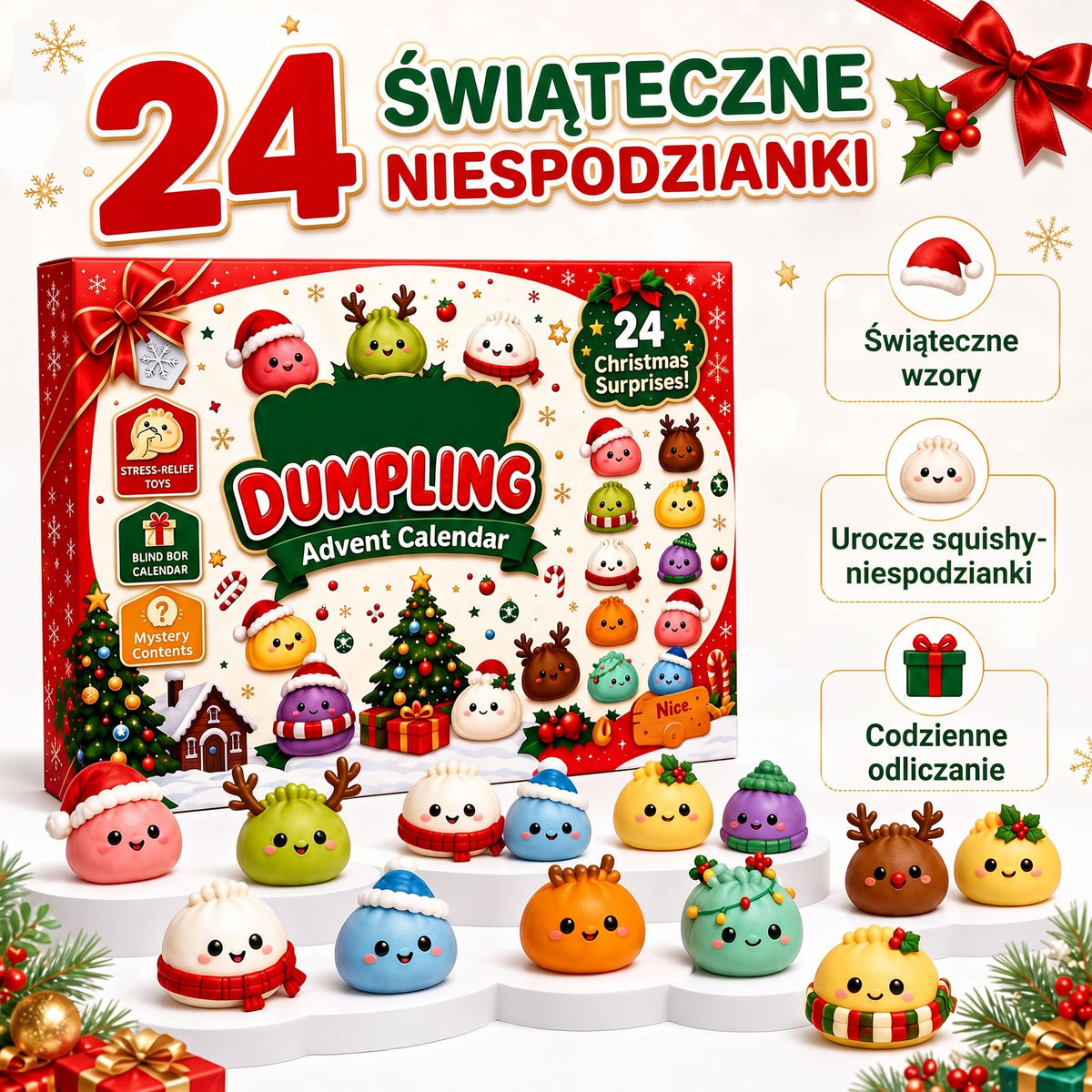 Kalendarz adwentowy Squishy Dumpling 2026