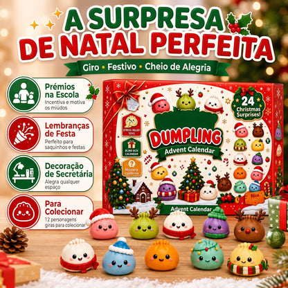 Calendário do Advento Squishy Dumpling
