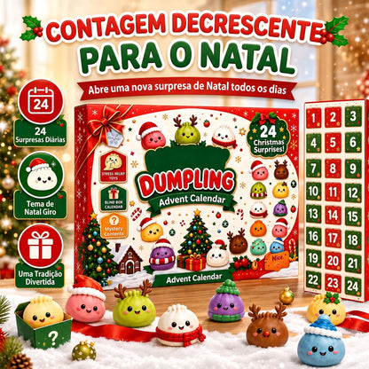 Calendário do Advento Squishy Dumpling