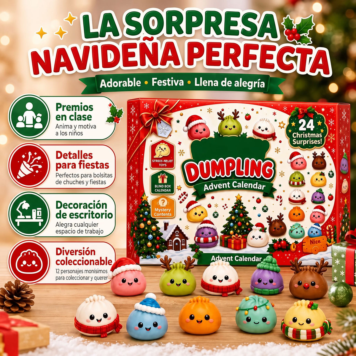 Calendario de Adviento Squishy Dumpling 2026