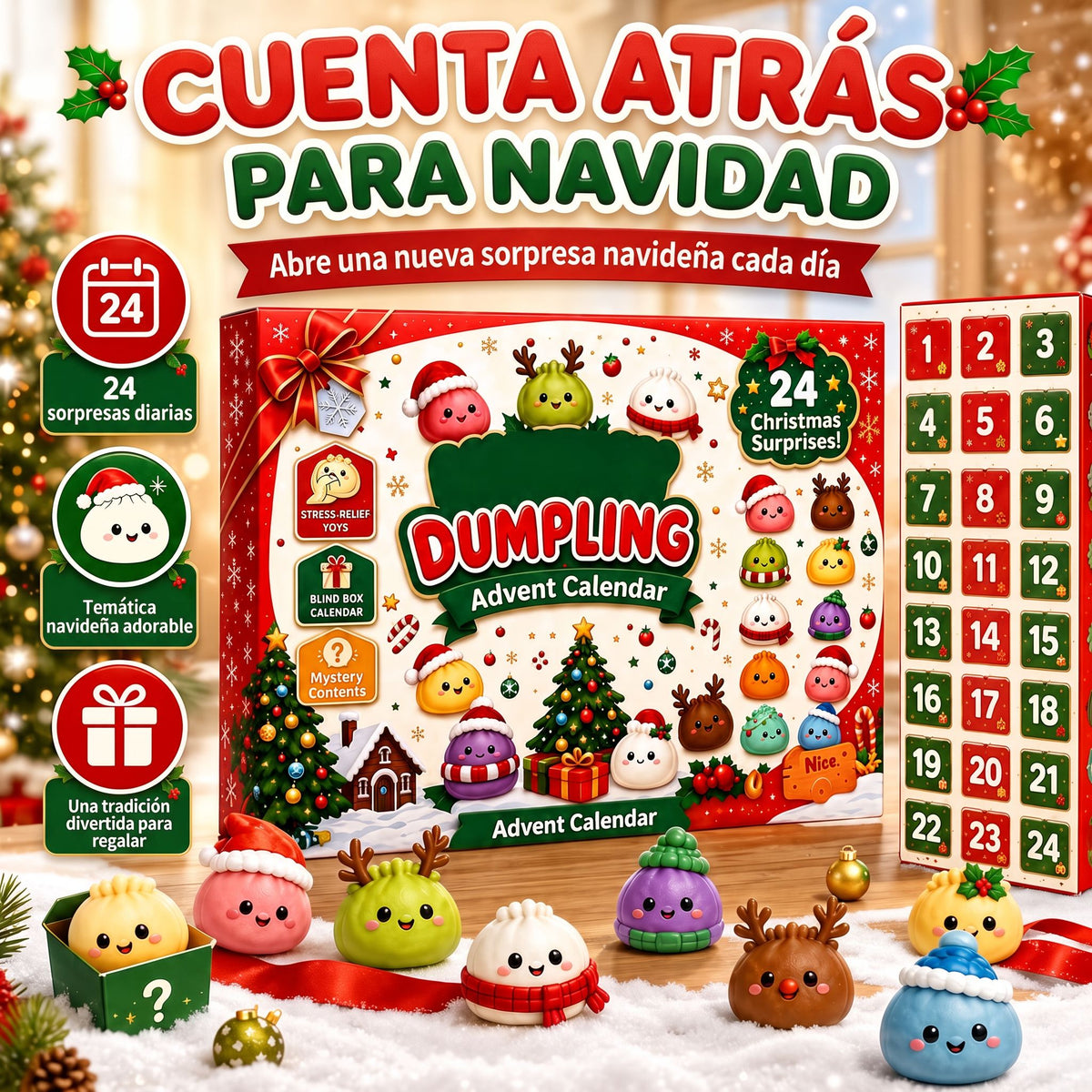 Calendario de Adviento Squishy Dumpling 2026