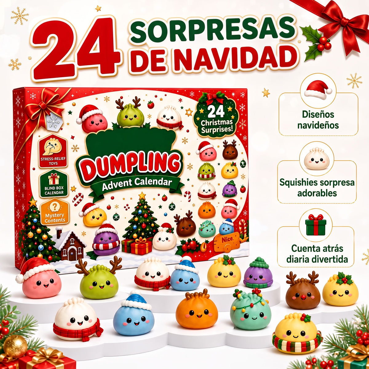 Calendario de Adviento Squishy Dumpling 2026