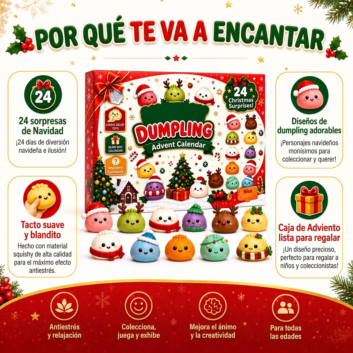 Calendario de Adviento Squishy Dumpling 2026