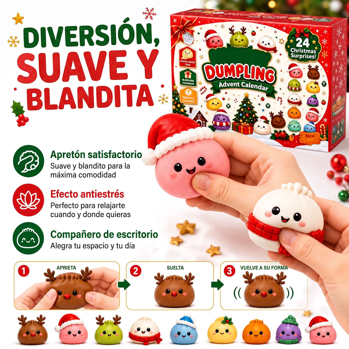 Calendario de Adviento Squishy Dumpling 2026