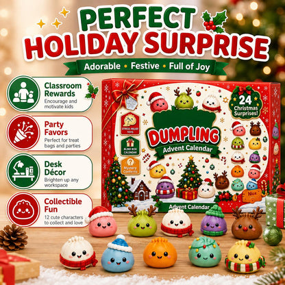 2026 Dumpling Squishy Advent Calendar